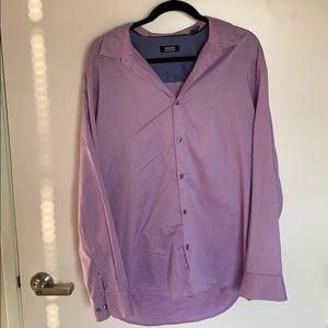 Alfani Wrinkle Resistant Button Down Dress Shirt